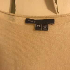 Vince cashmere sweater off white